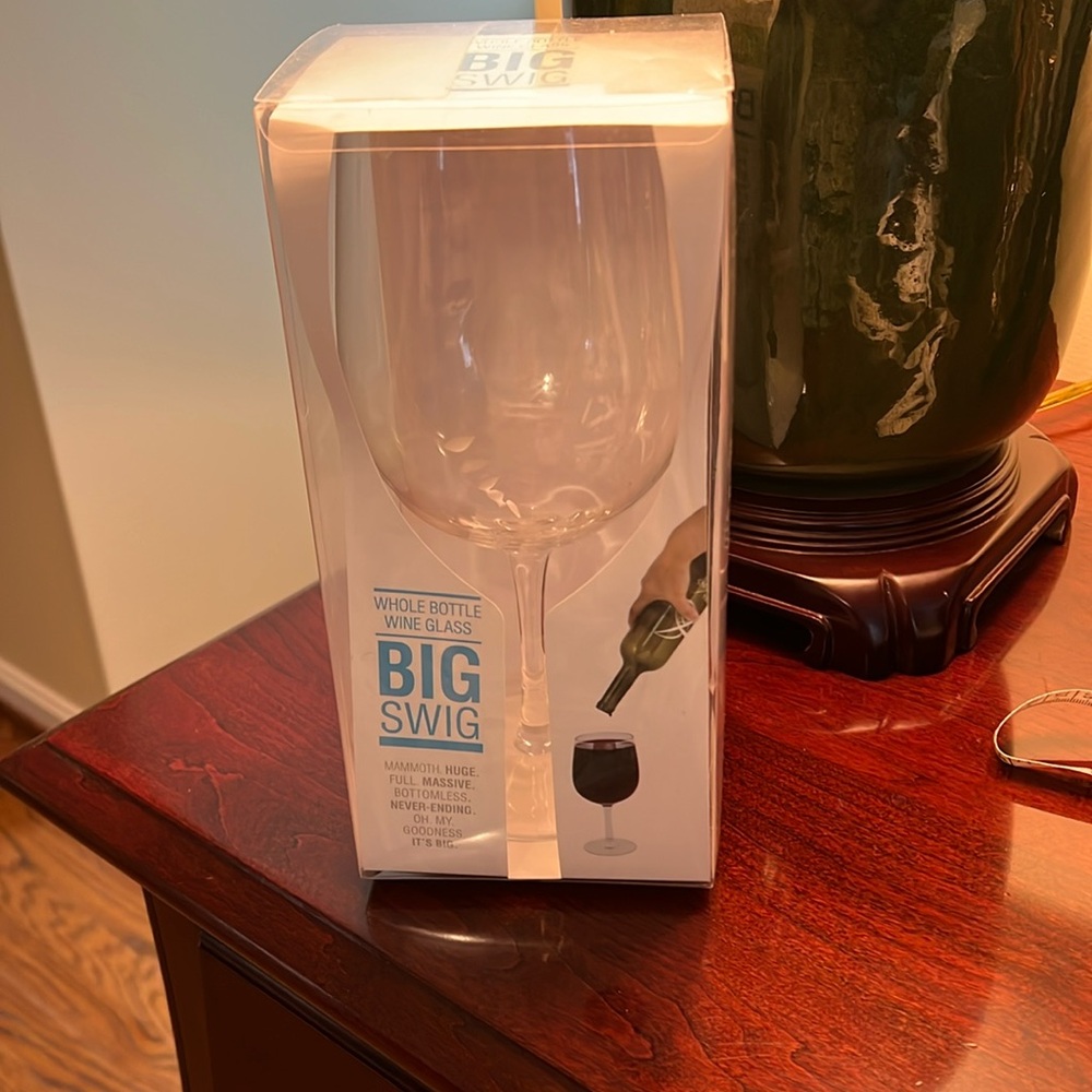 Big Swig Whole Bottle wine glass by True